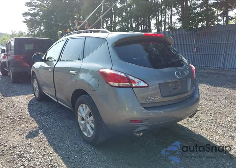 2012 Nissan Murano Sl z USA, uszkodzony, nr VIN JN8AZ1MW3CW222701